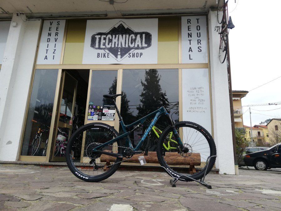 Esterni del negozio di biciclette