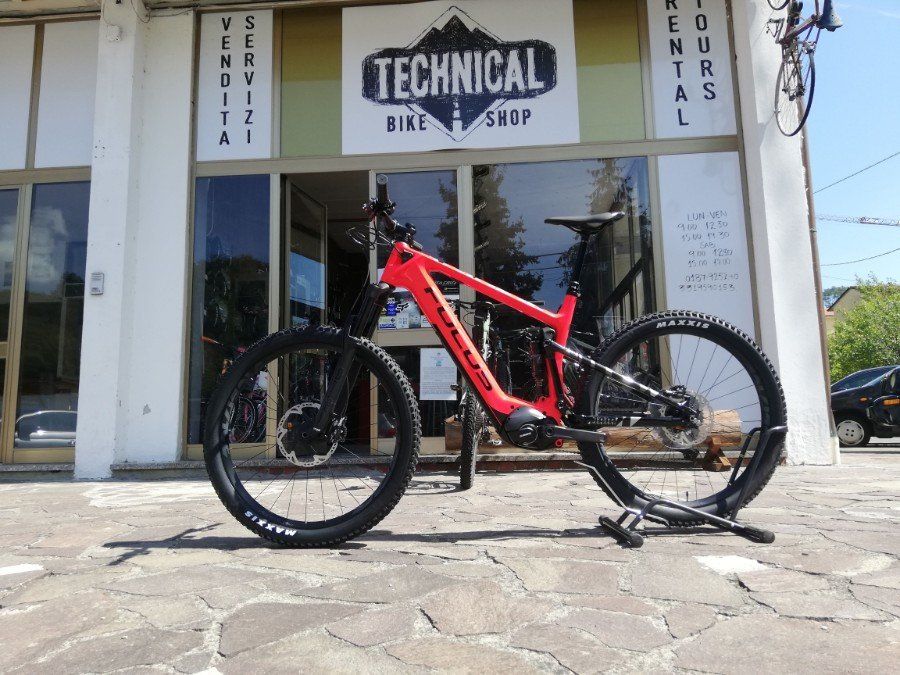 bicicletta in esposizione