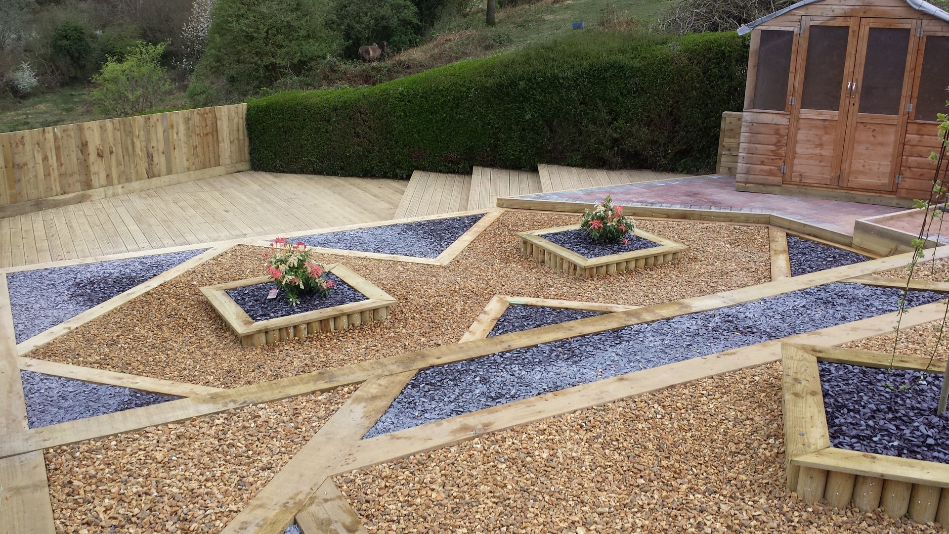 outdoor space renovated