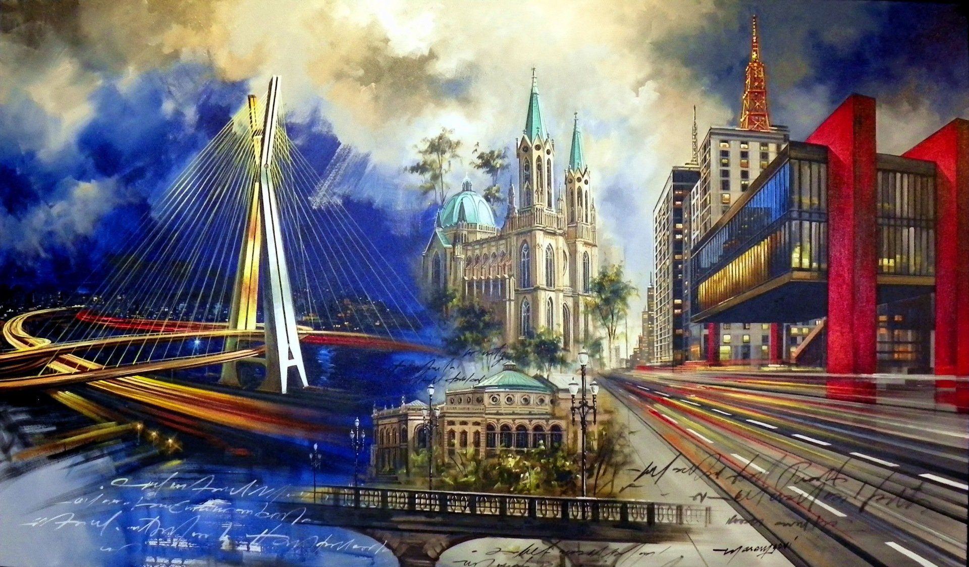 Tarde de Domingo Ensolarada (AST-2015-100x150cm)