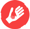 hands on icon