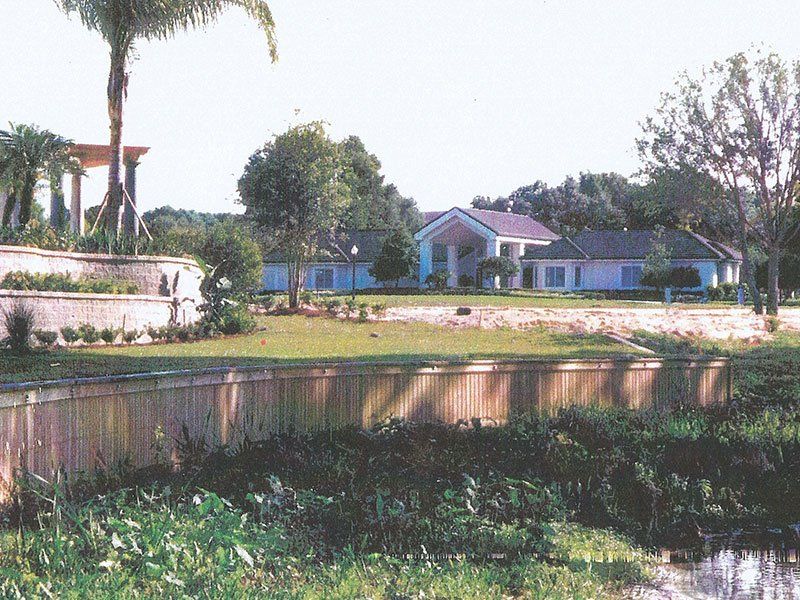 Wood Seawall — Clermont, FL — Florida Dock & Boat Lifts