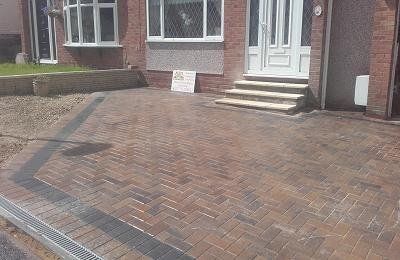 patterned driveways