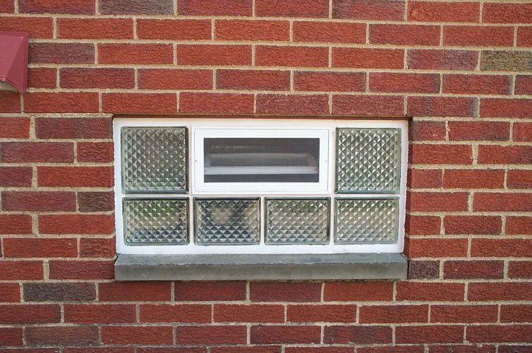 Glass block in Olean, NY
