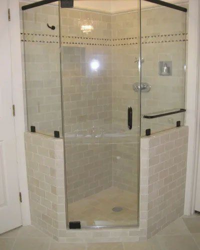 Bathroom door in Olean, NY