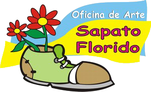 logotipo da Oficina de Arte Sapato Florido