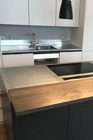 ZINC WORKTOPS