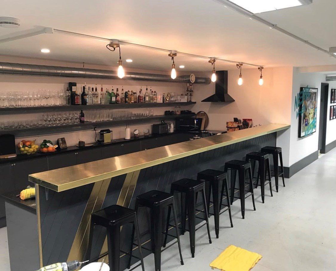ZINC & COPPER BAR TOPS IMAGE 3
