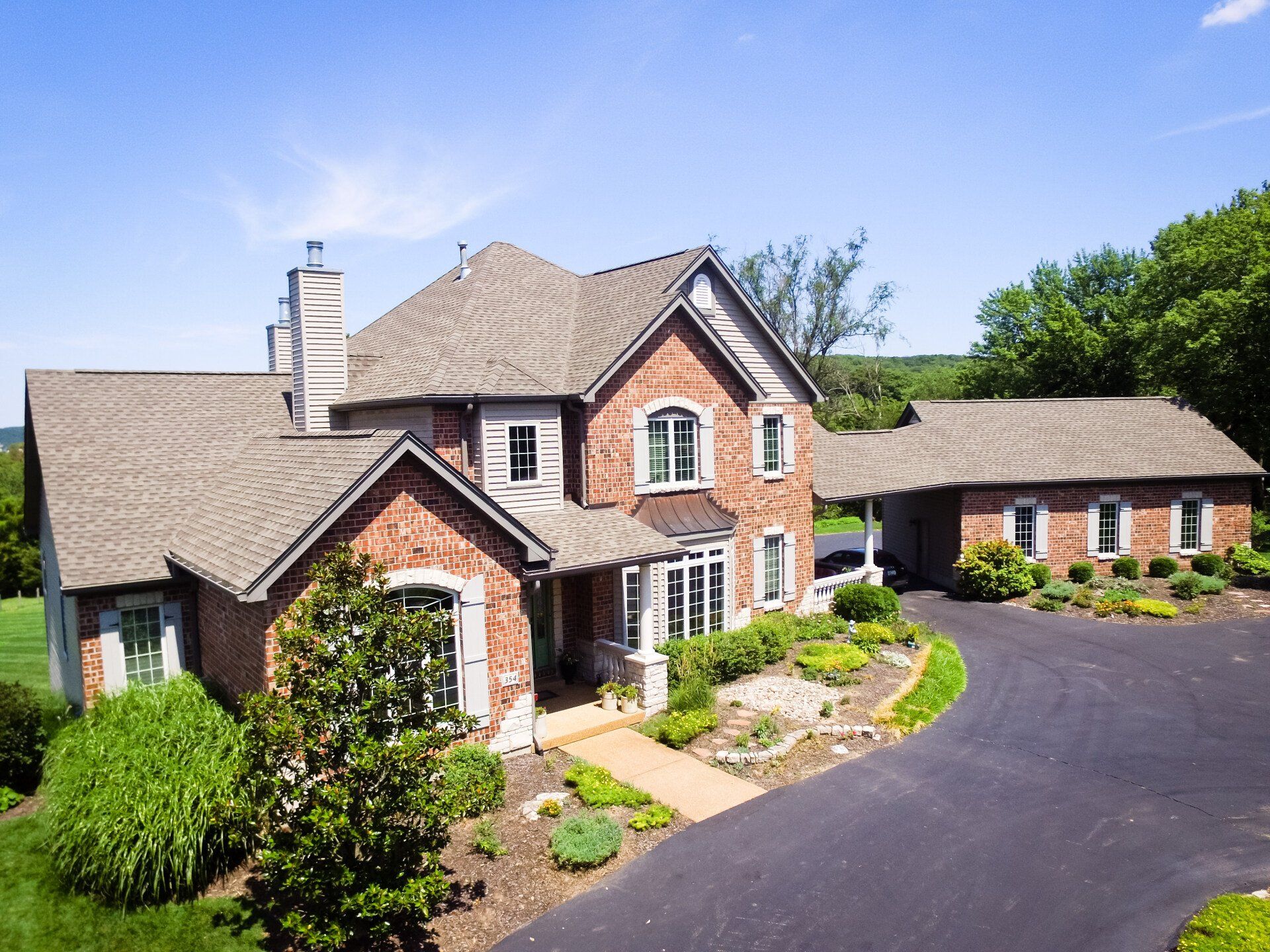 house on land