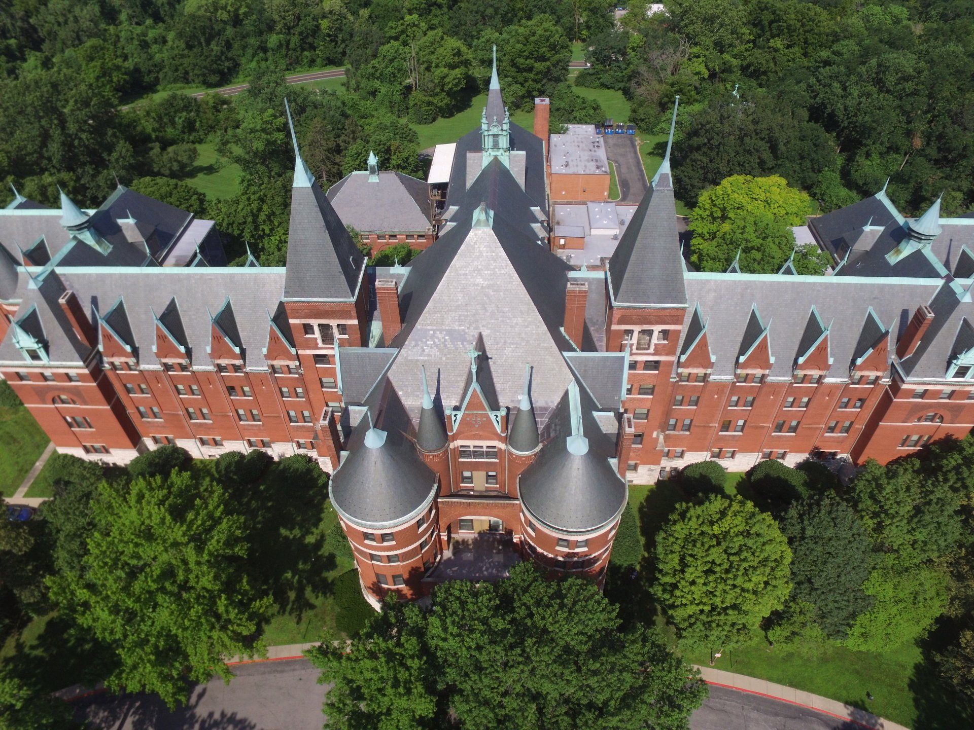 castle birdseye view