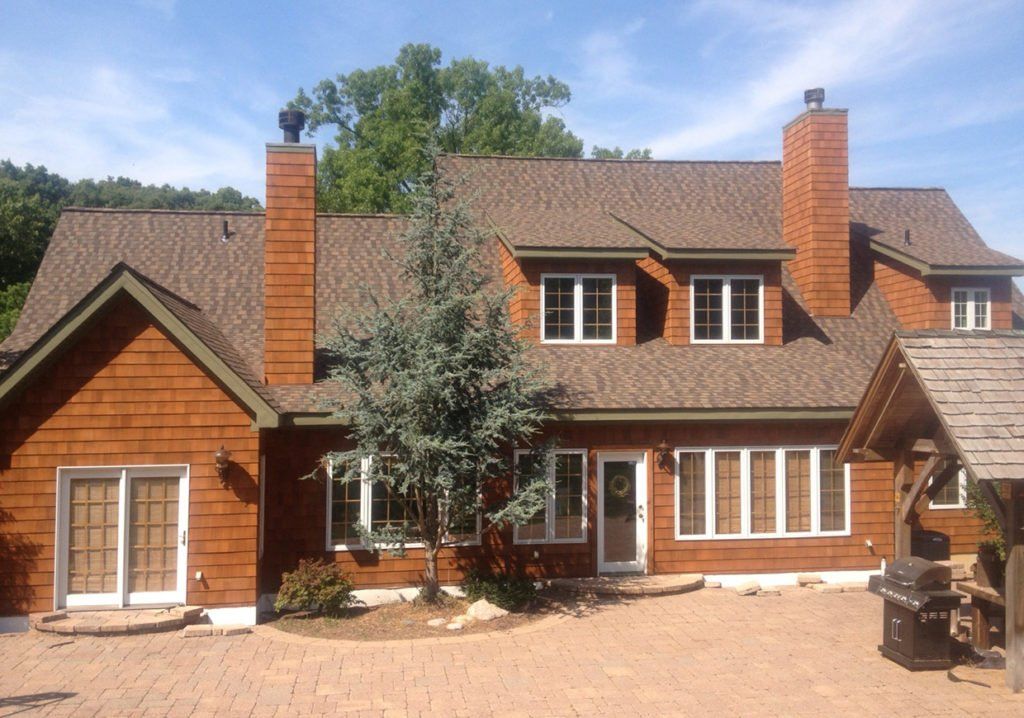 home on land