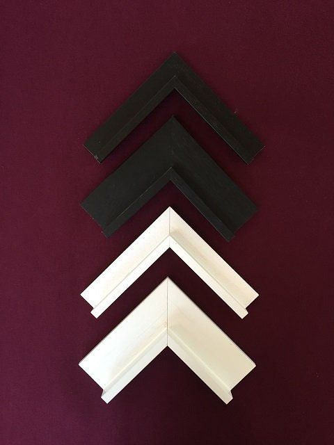 passepartout bianco nero
