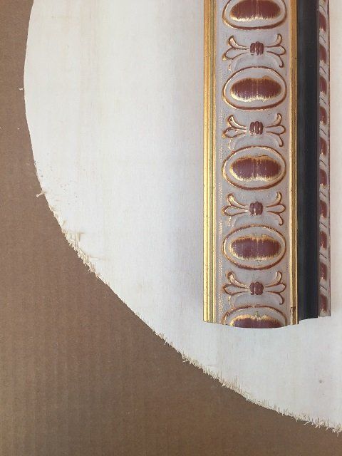 cornice asta intagliata