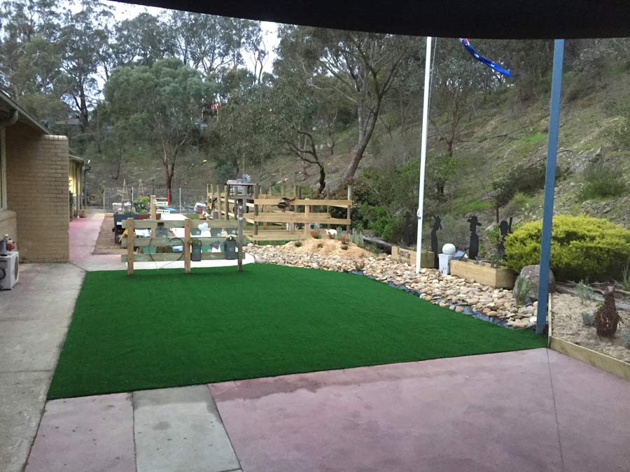 synthetic lawn
