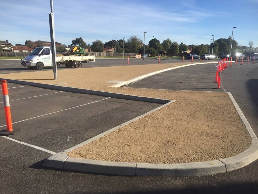 parking landscaping