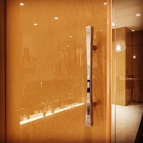 maniglia per porta di un ufficio