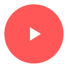A red circle with a white triangle in the middle of it.