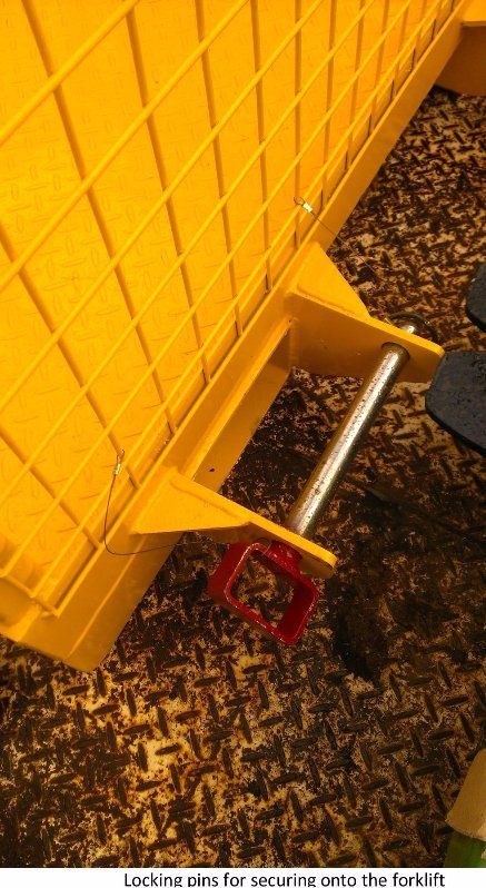 McCormack Industries forklift platform