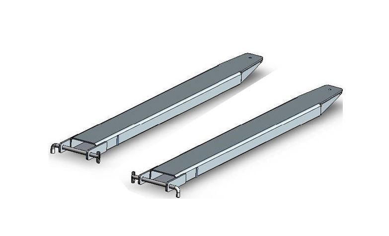 McCormack Industries forklift tines