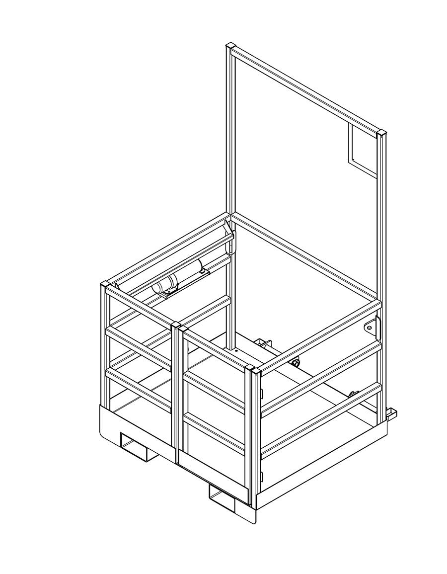 McCormack Industries forklift platform
