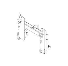 A black and white drawing of a machine on a white background.
