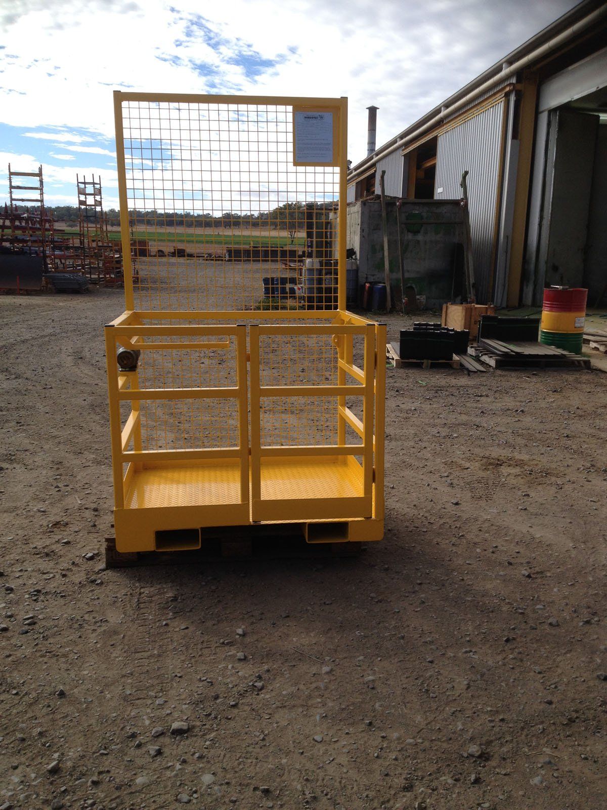 McCormack Industries forklift platform