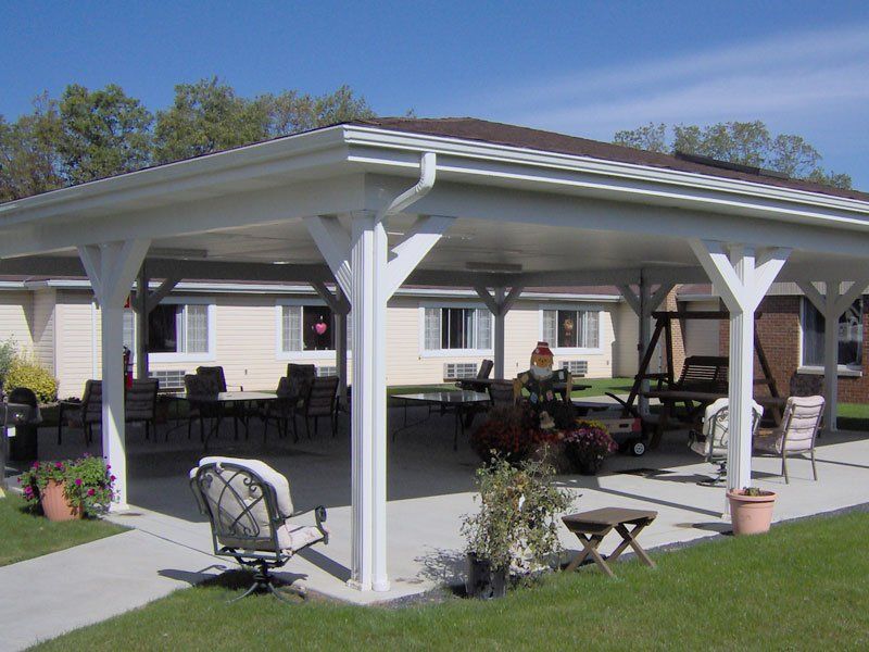 Ekl Haven outdoor sitting area Ekl Haven outdoor sitting area
