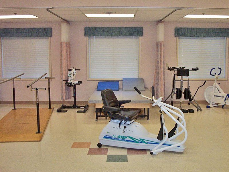 Rehabilitation area at Elk Haven Rehabilitation area at Elk Haven