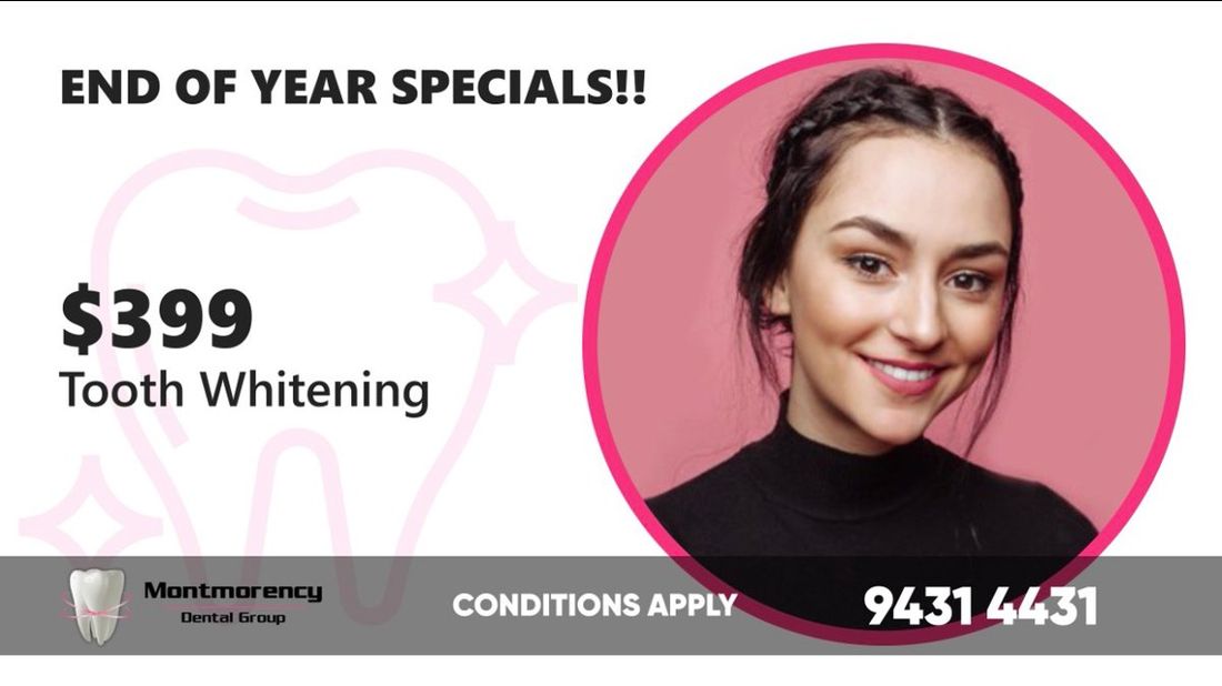 tooth whitening special