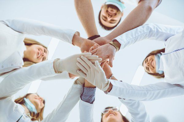 group of dentists