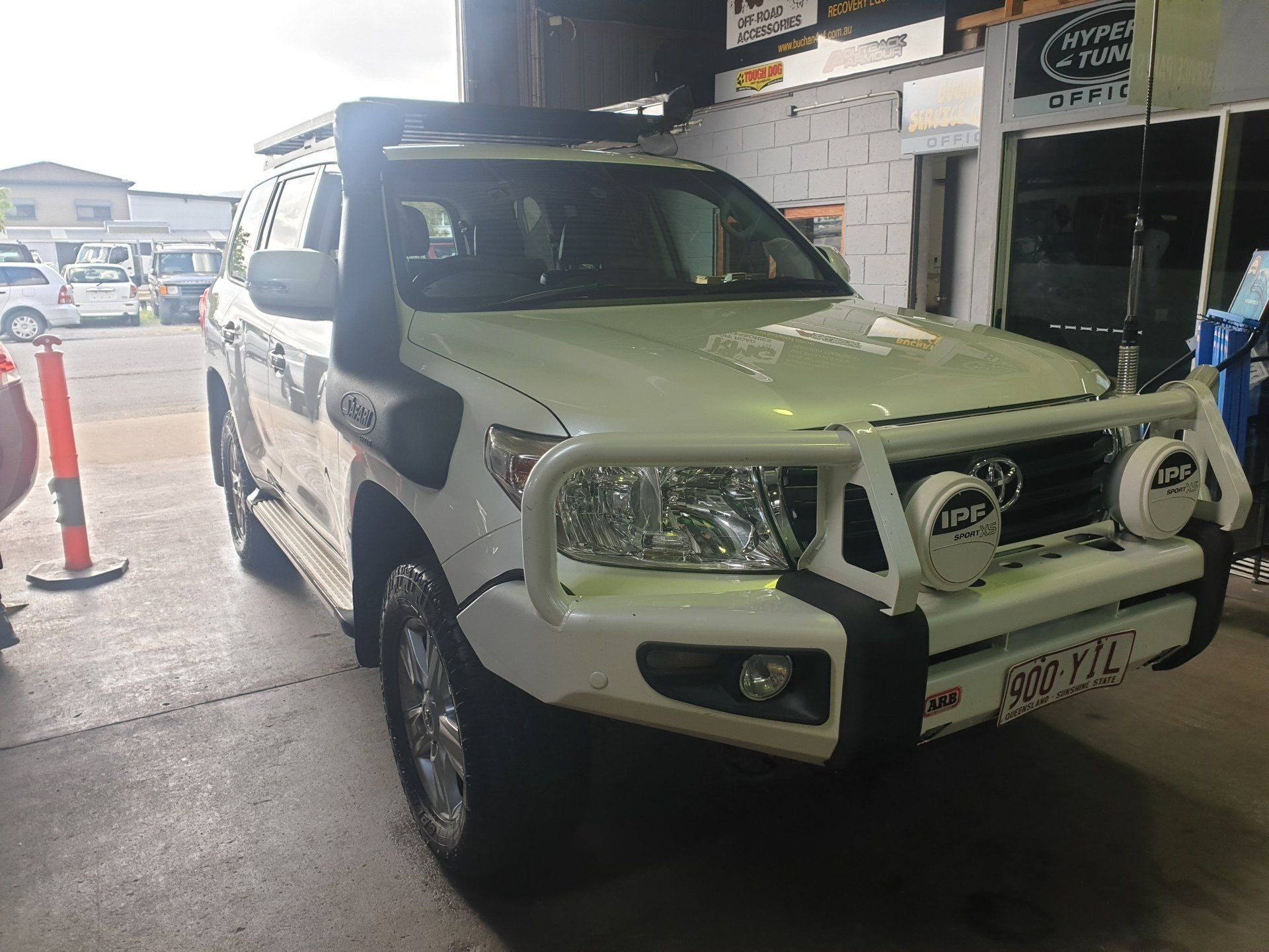 White Car at the Mechanic's - Specialist Mechanics in Cairns, QLD