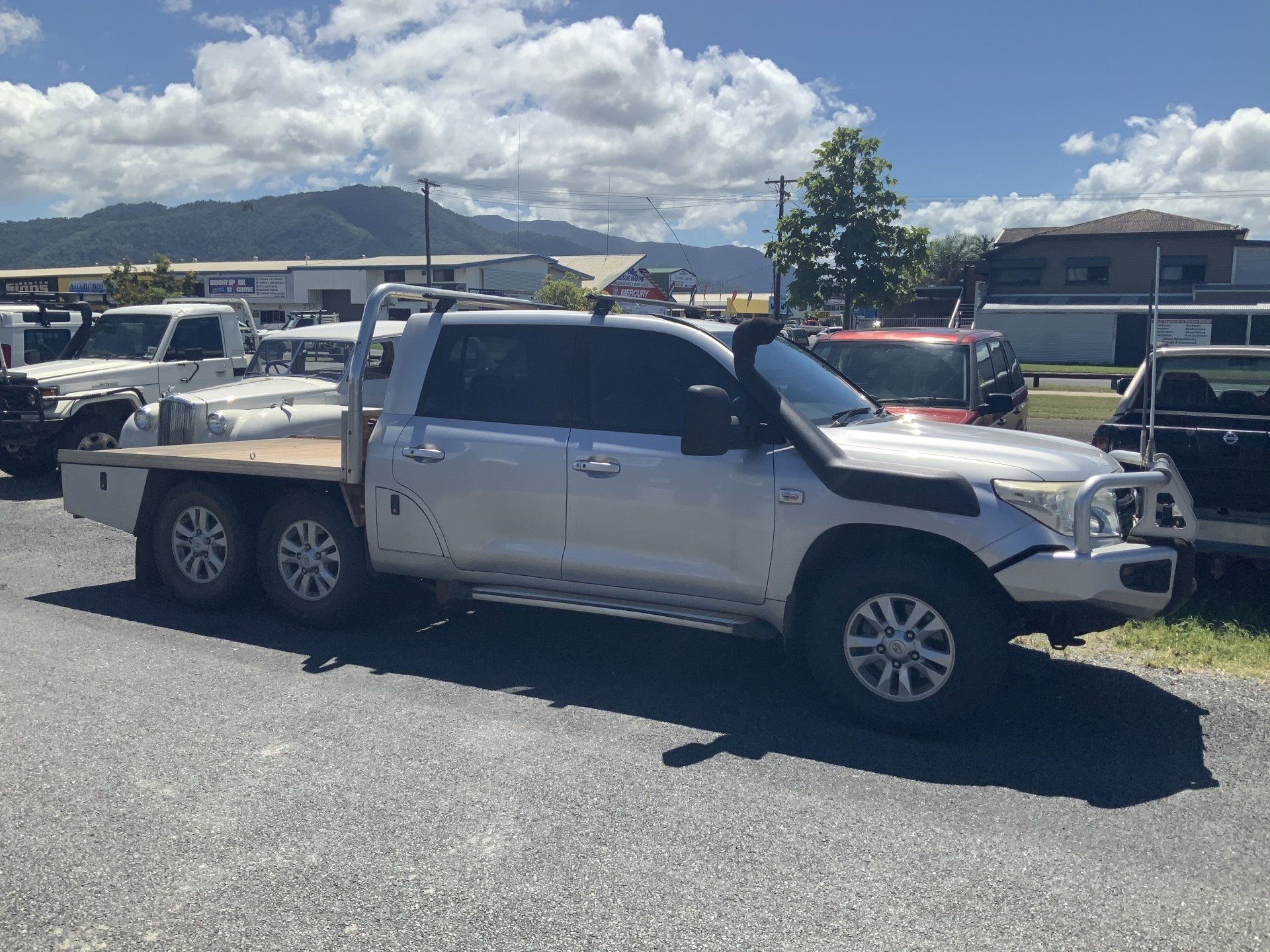 Dual Cab Ute Parked in the Sunshine - Specialist Mechanics in Cairns, QLD