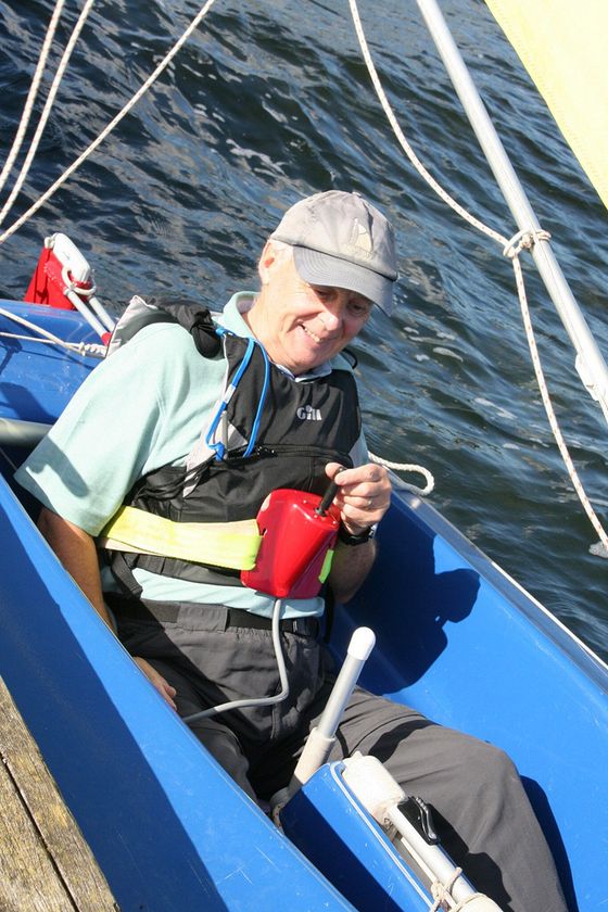 Hansa 303 sailing dinghy