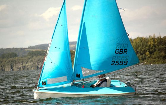 Hansa 303 sailing dinghy