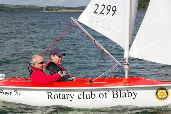 Hansa 303 sailing dinghy