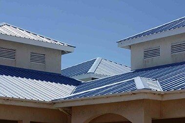 Blue Rooftop — Metal roofs in Riceville, TN Blue Rooftop — Metal roofs in Riceville, TN