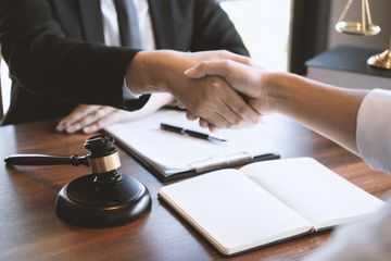 Two Guy Shaking Hands — Lafayette, IN — Law Offices of Marcel Katz Two Guy Shaking Hands — Lafayette, IN — Law Offices of Marcel Katz