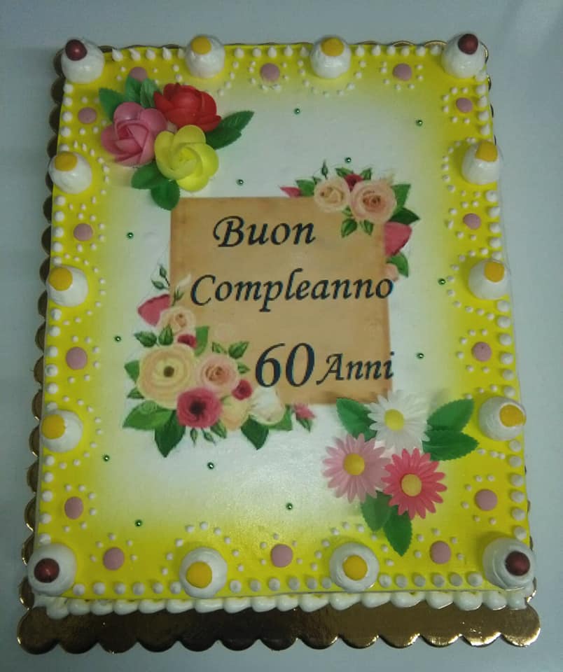 Torta per i 60 anni