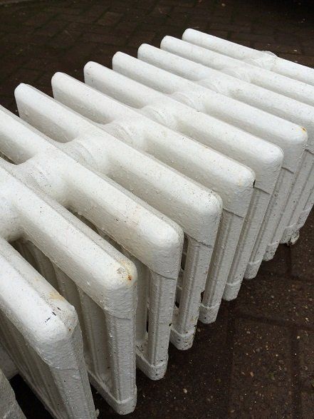 Radiator in need of surface restoration