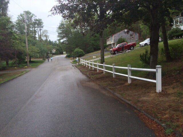 Riverside Style Installed in Plymouth — Fence Rental Services in Kingston, MA