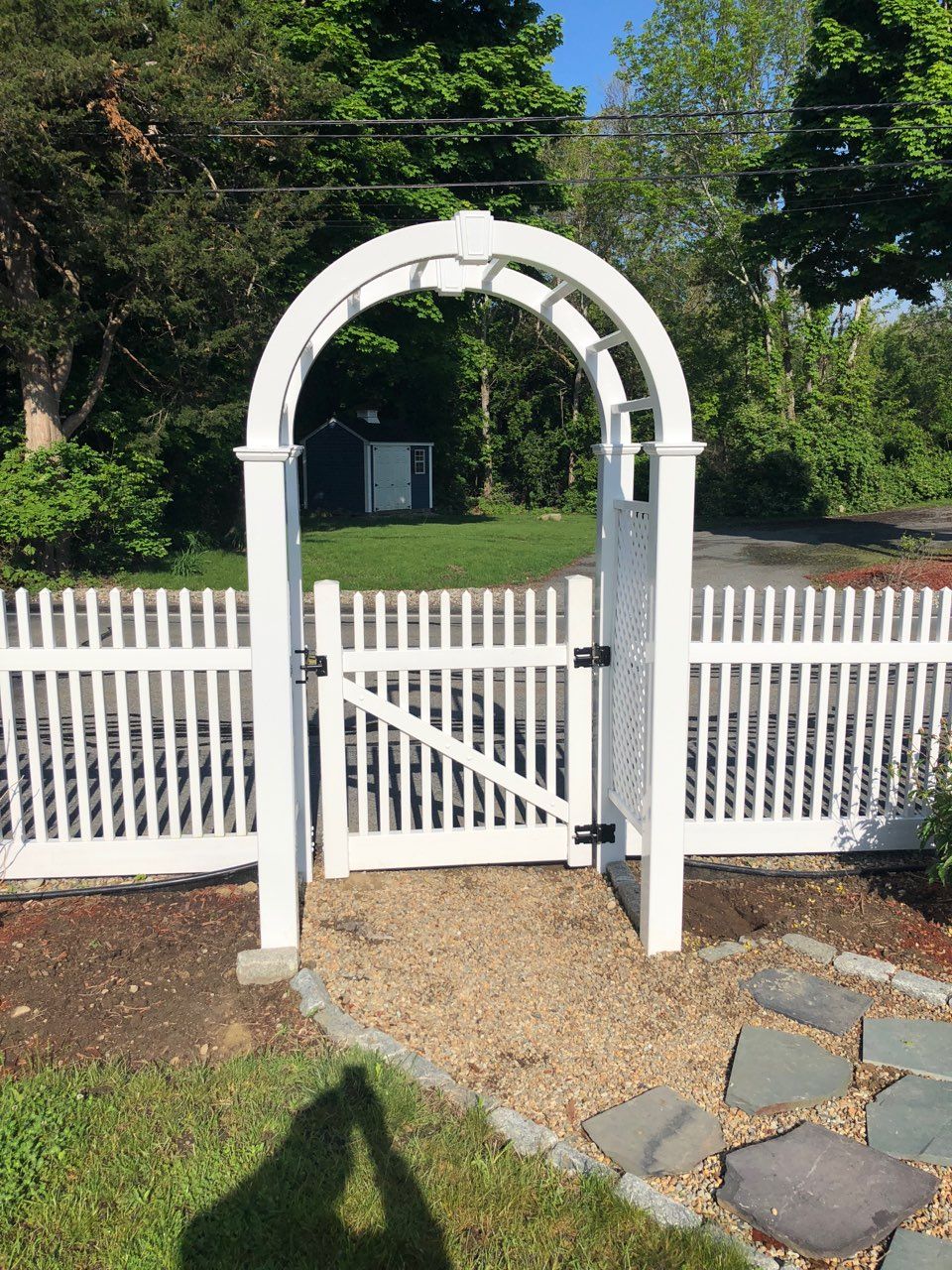 Arbor and Picket PVC Hingham MA