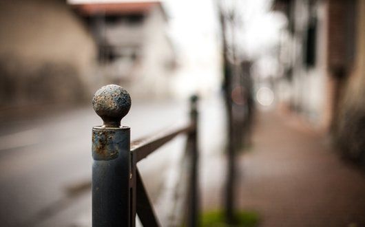 Blurred street view