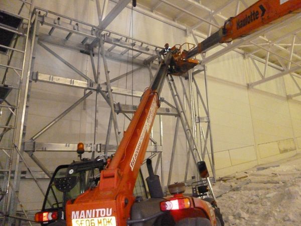 struction steel erection project