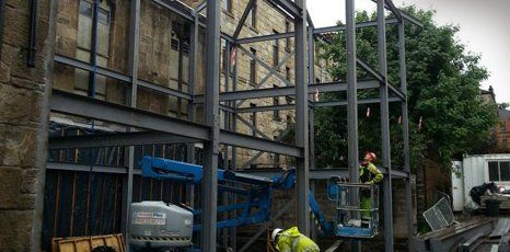 structural steel beams