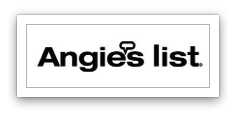 Angie’s List logo in black text on a white background