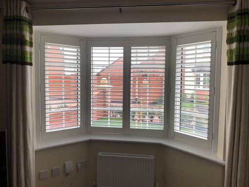 Wooden or PVC Shutters  Fitted in Four Weeks Near Me