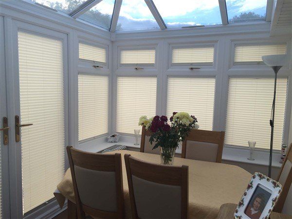 Quality Conservatory Blinds Stapleford Nottinghamshire Easy Fit Clickin Pleated Blinds Stapleford Nottinghamshire
