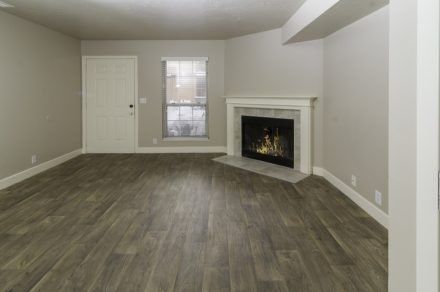 Vine Gate-Living Room with fireplace