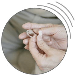 Transparent hearing aid