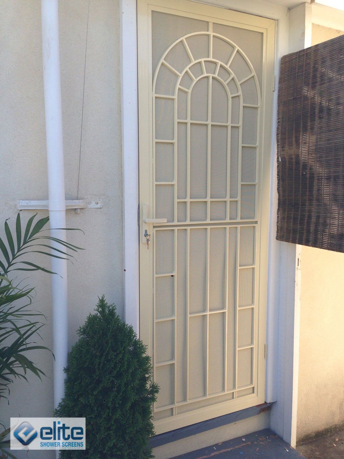 Security Door white